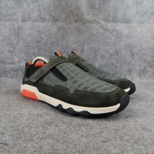 Merrell Shoes Kids 6.5 Casual Active Free Roam Hut Moc Leather Quilted Comfort